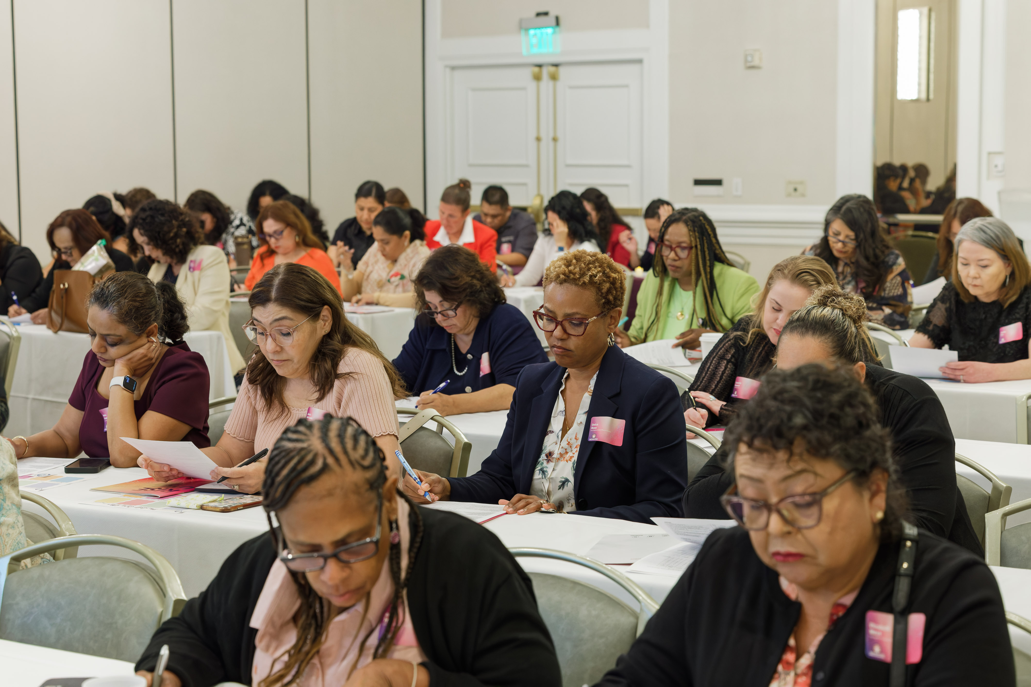 Group of women attending a workshop session