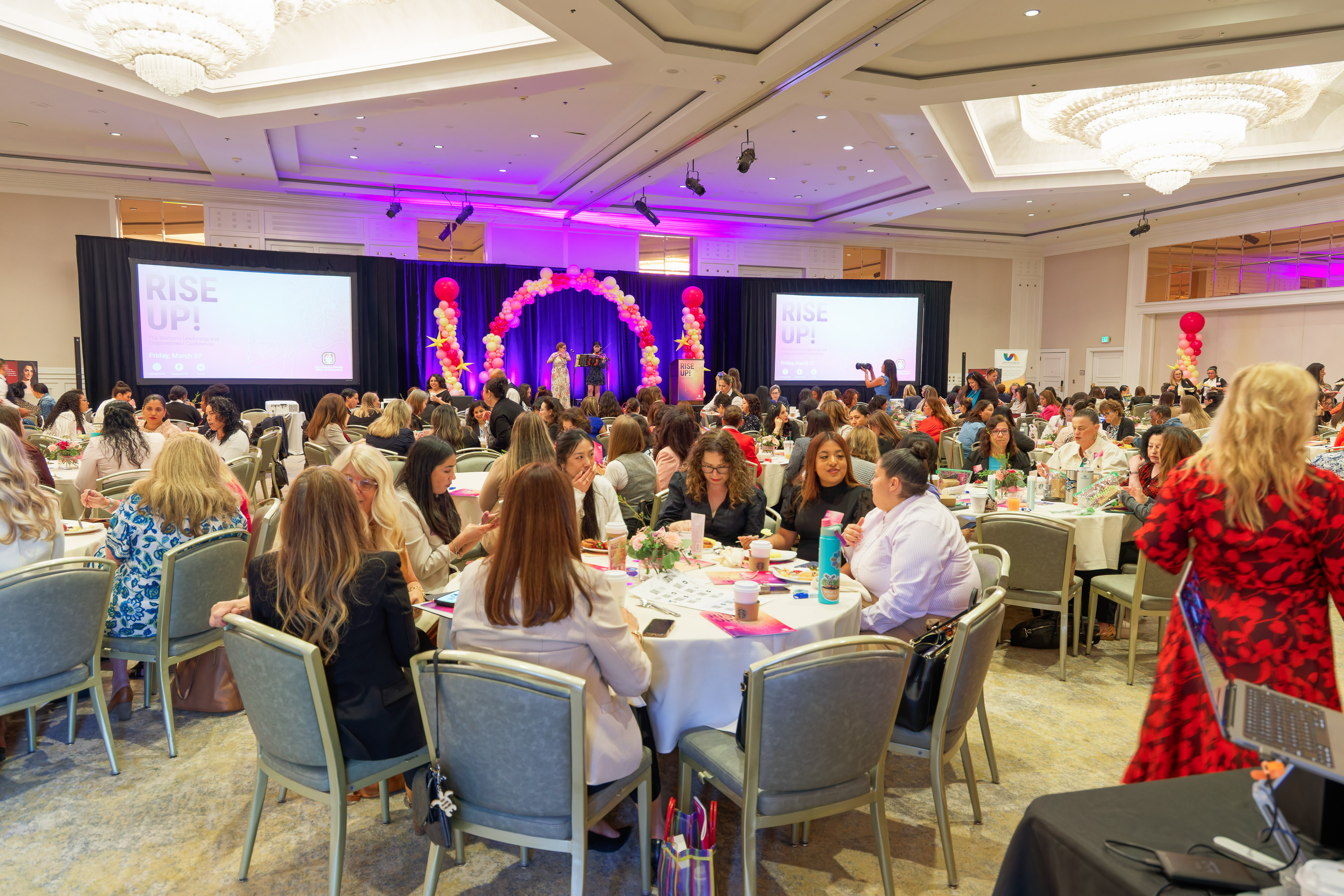 The Women's Conference 2026 main room filled with attendees